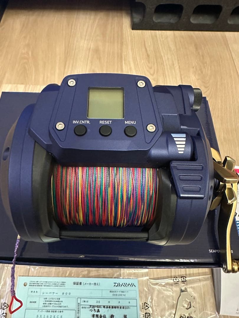 電動リール ダイワ 23 シーパワー 右ハンドル 800 / daiwa /