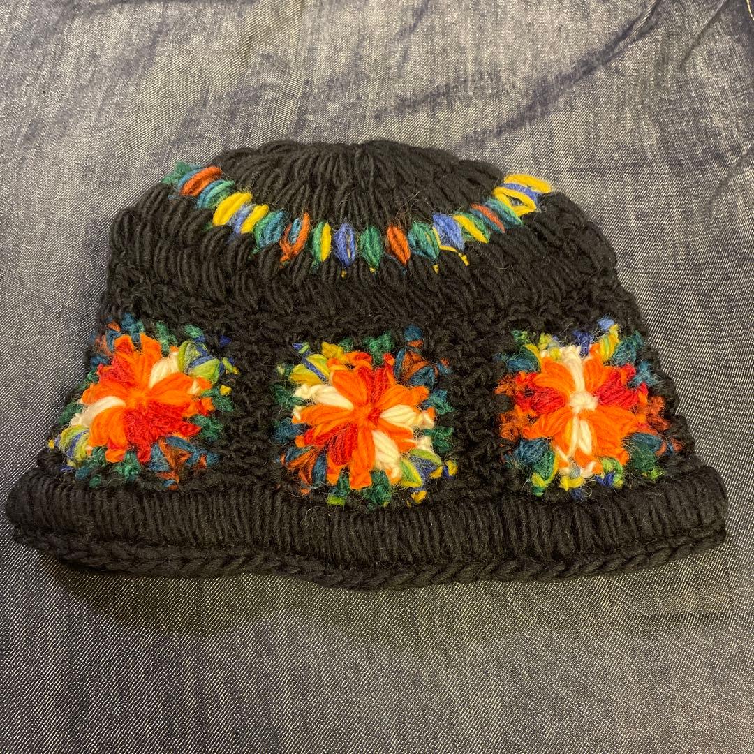 帽子 Supreme Crochet Beanie \"Black\"