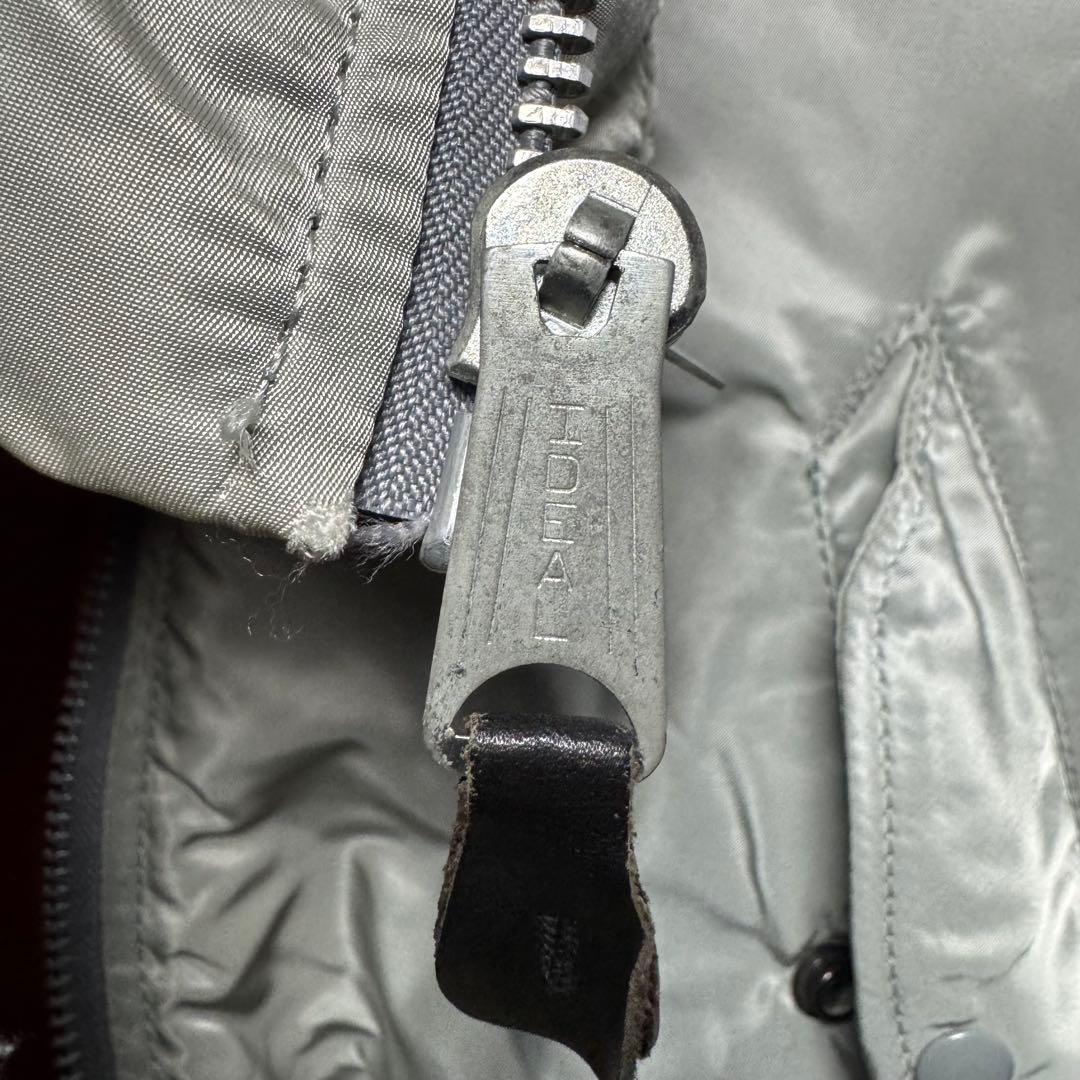 alpha made in USA MA-1 silver シルバー　20