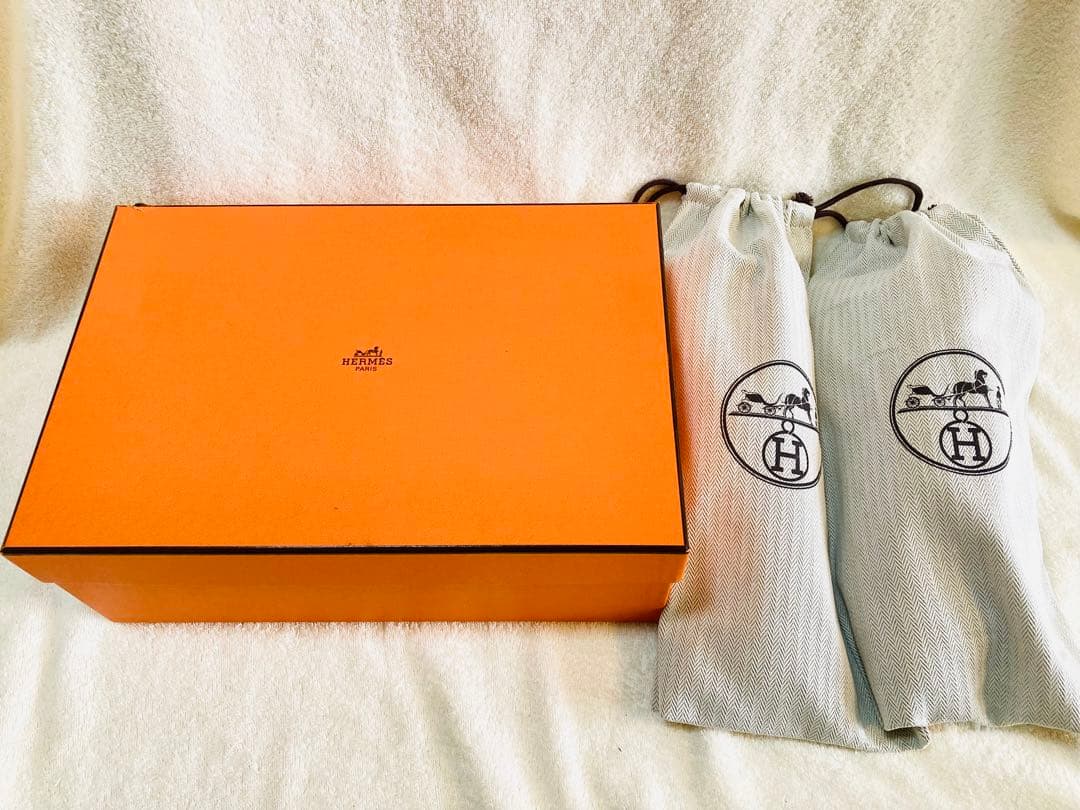 ★ほぼ未使用★HERMESエルメス　モカシンローファー　2022SS レザー