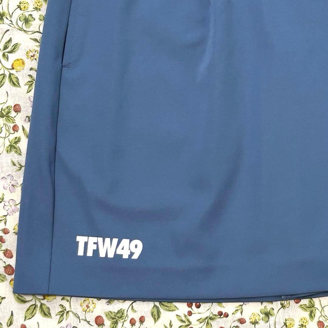 TFW49 SIDE TUCK WRAP SKIRTブルー L