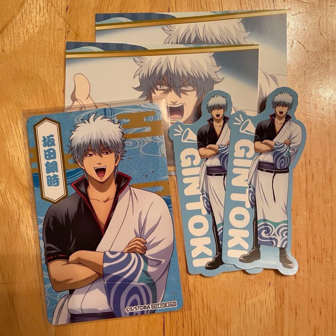 銀魂 ローソンストア100 コラボ 坂田銀時 カード ステッカー - メルカリ