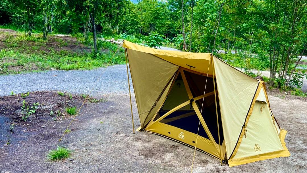 大セール！送料込！新品 icamp テント　ラクバイン　キャンプ　アウトドア