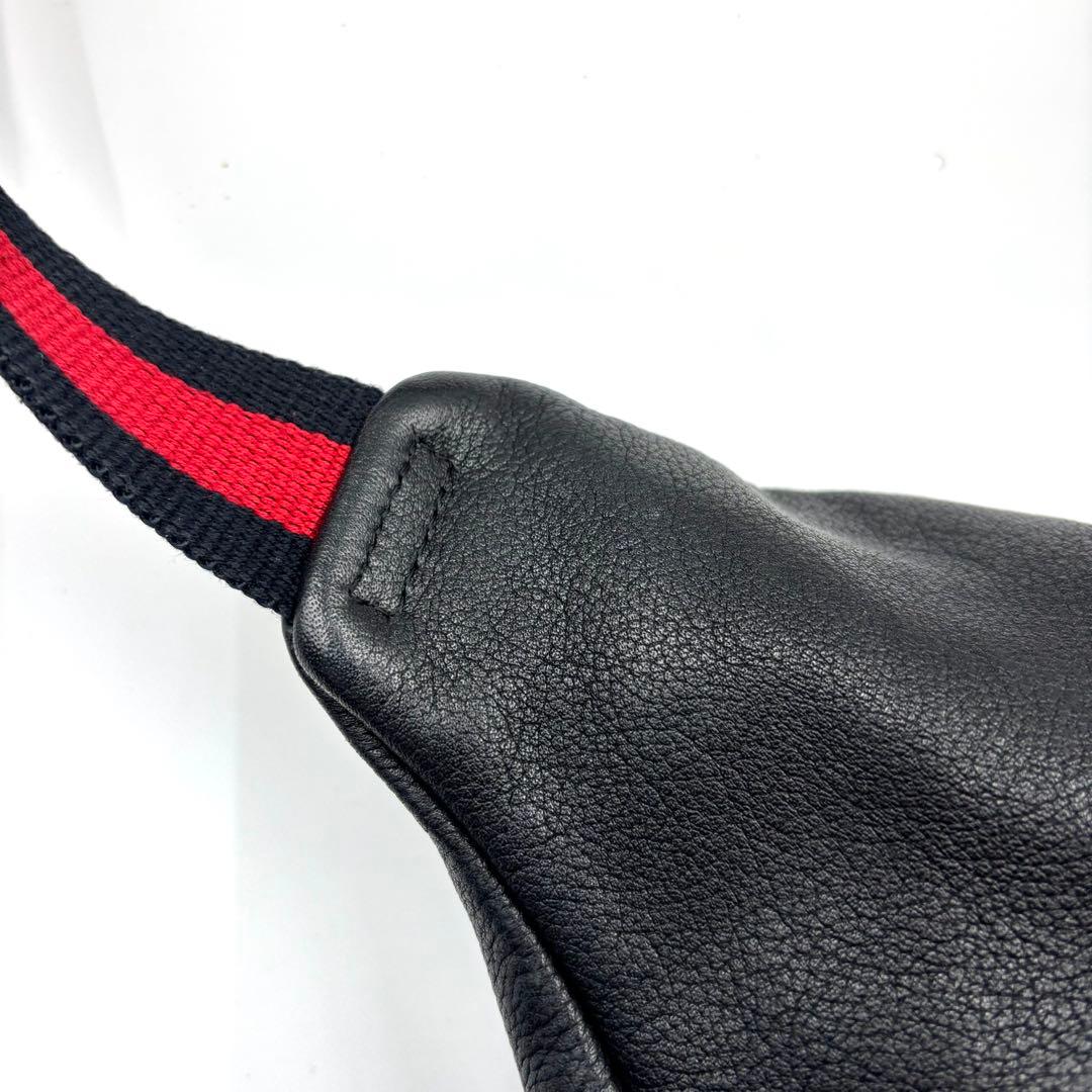 希少 GUCCI グッチ ショルダーバッグ ココキャピタン ウエストポーチ 黒