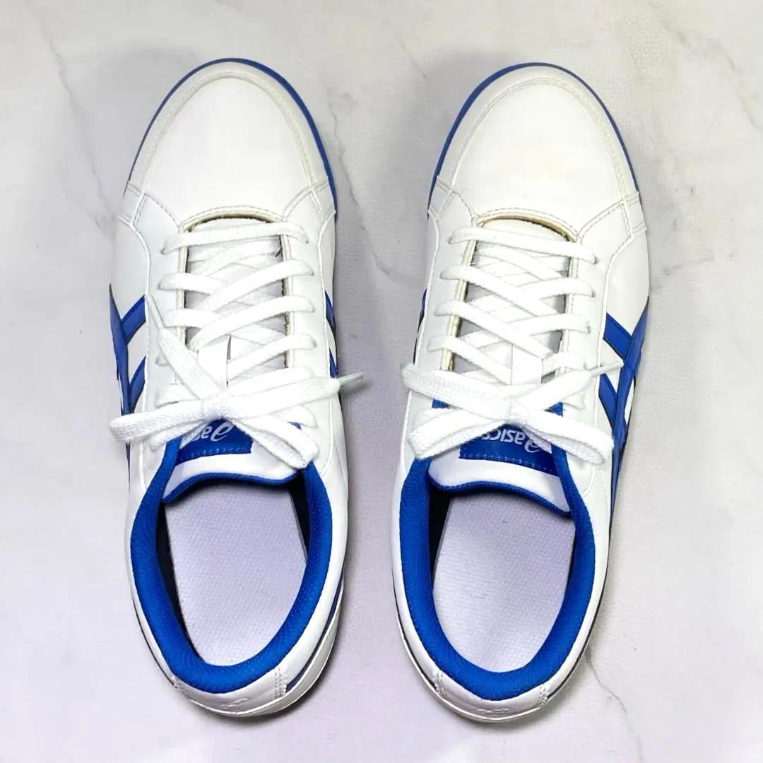 asics ゲルプレショットクラシック3 ゴルフシューズ 25㎝ 白/青/赤