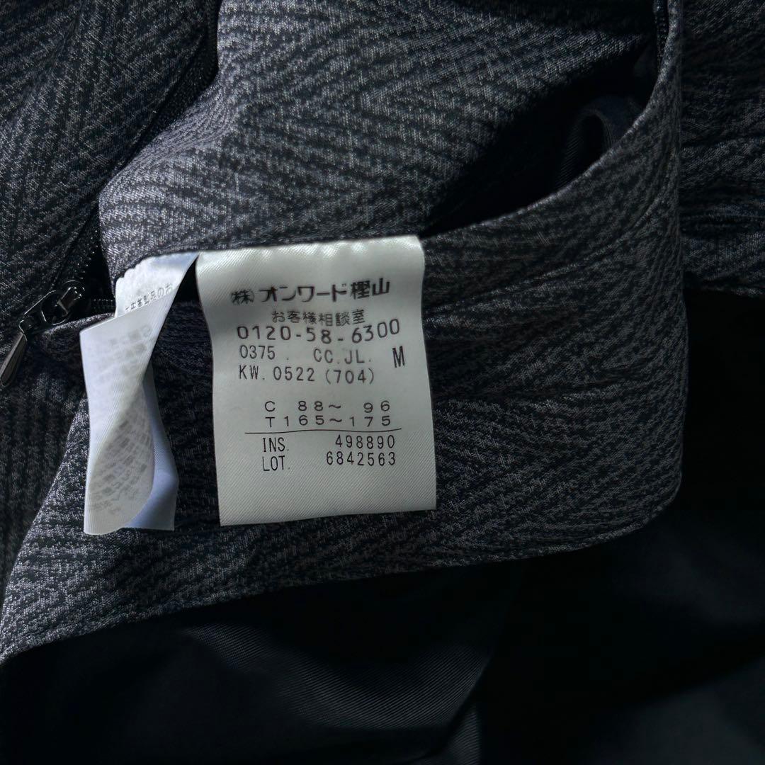 極美品ジョセフアブード ADSダウンライナー ヘリンボーン ステンカラーコートM