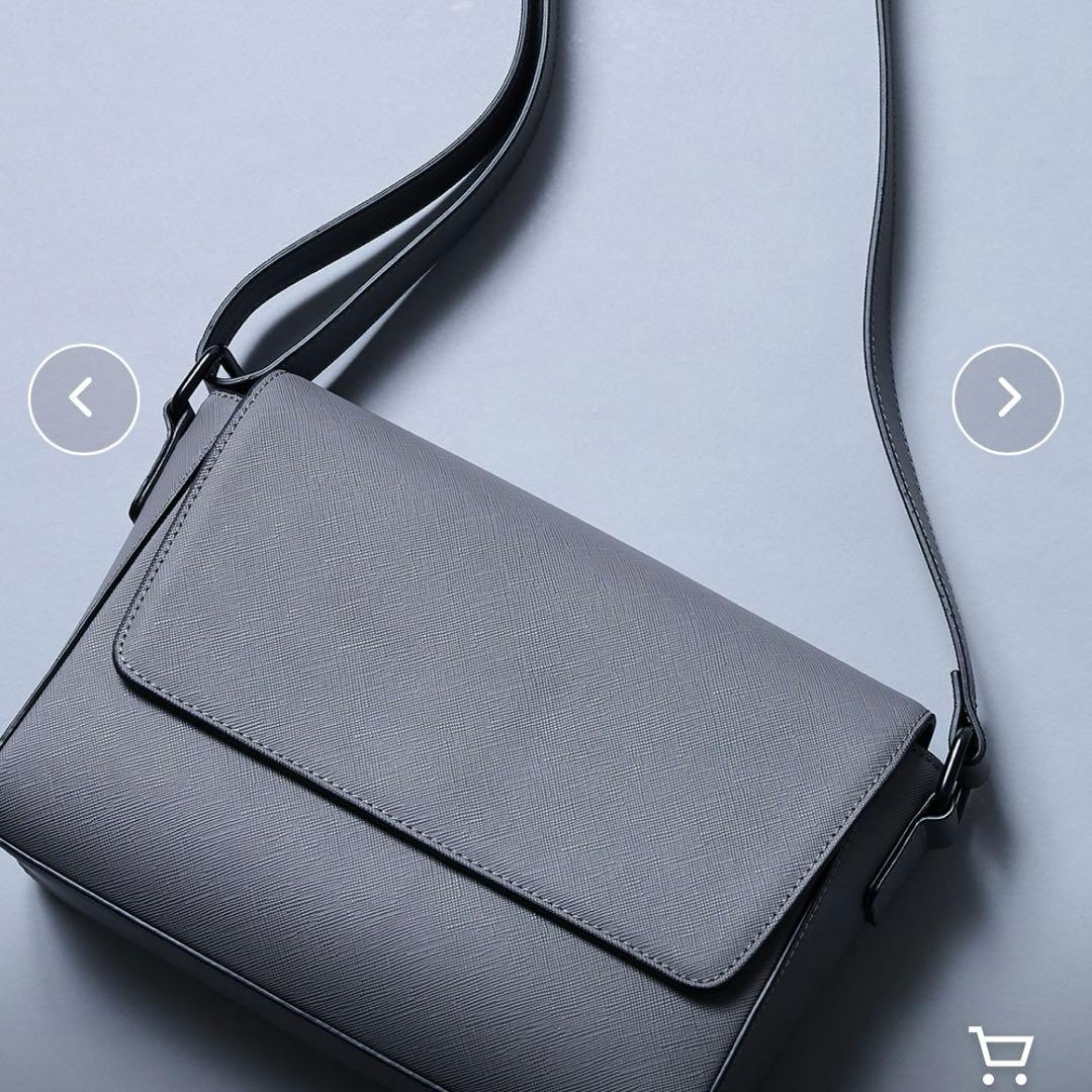 モ*助様 【最安】UNITED TOKYO サフィアーノレザー ショルダーバッグ