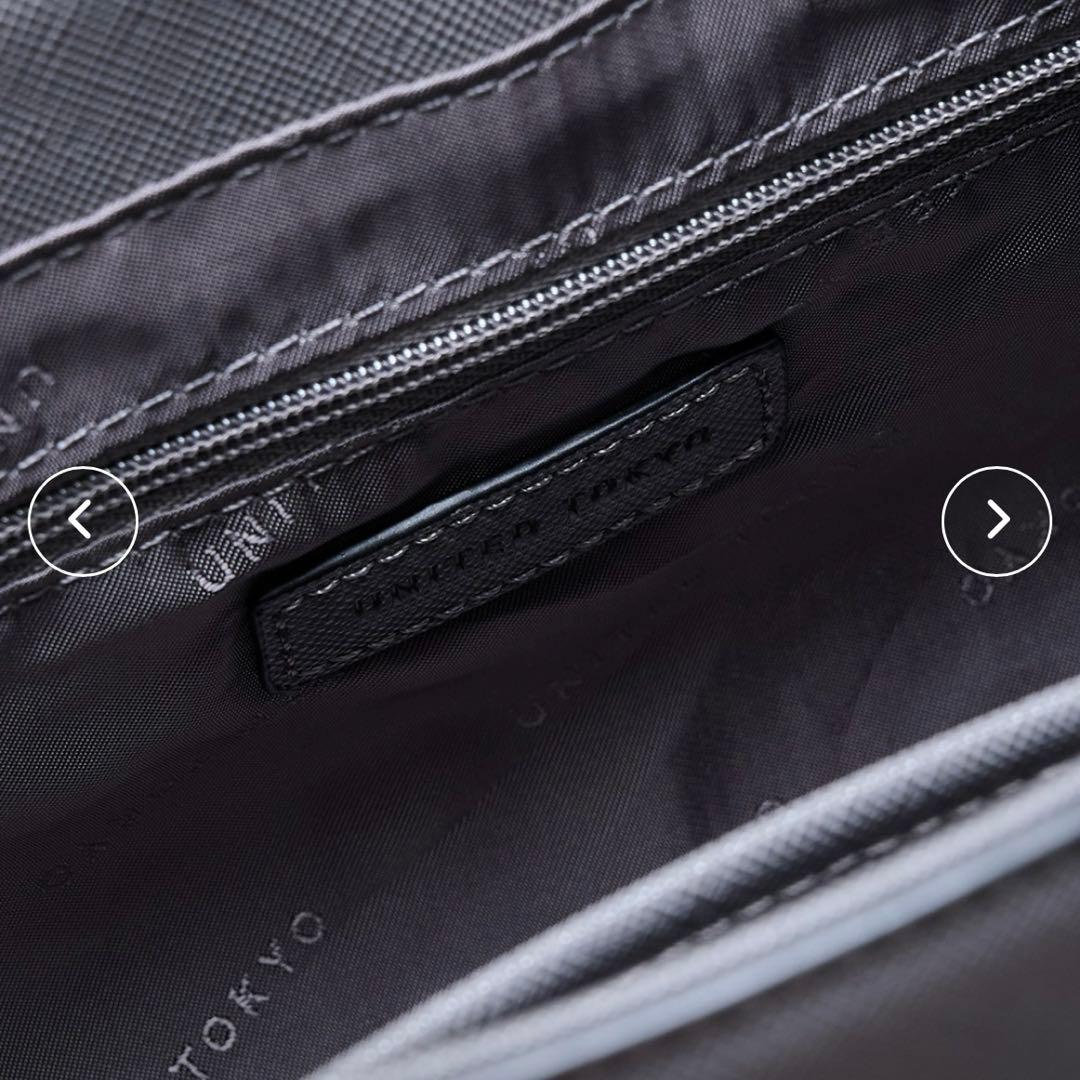 モ*助様 【最安】UNITED TOKYO サフィアーノレザー ショルダーバッグ