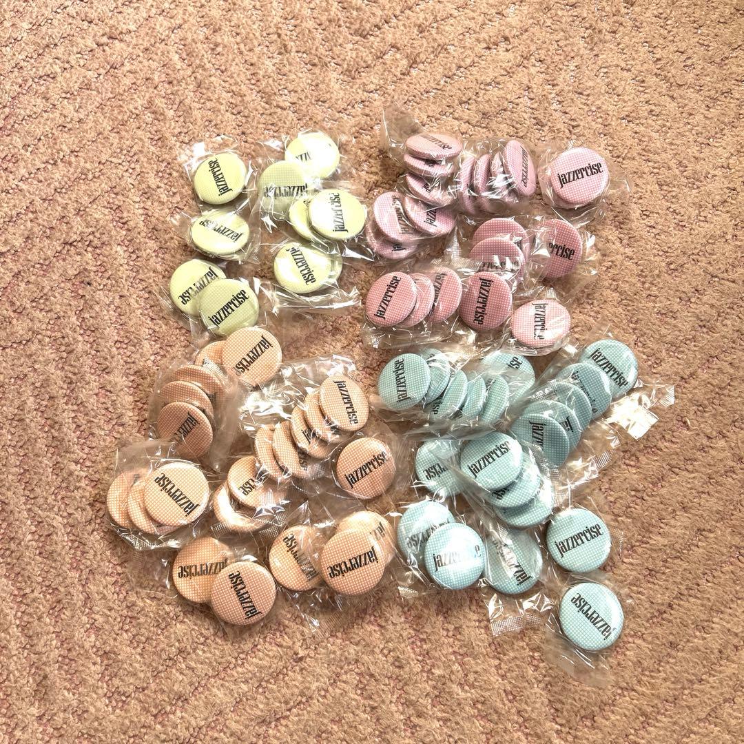 バラ売りOK！！JAZZERCISE缶バッチ②⑤⑥