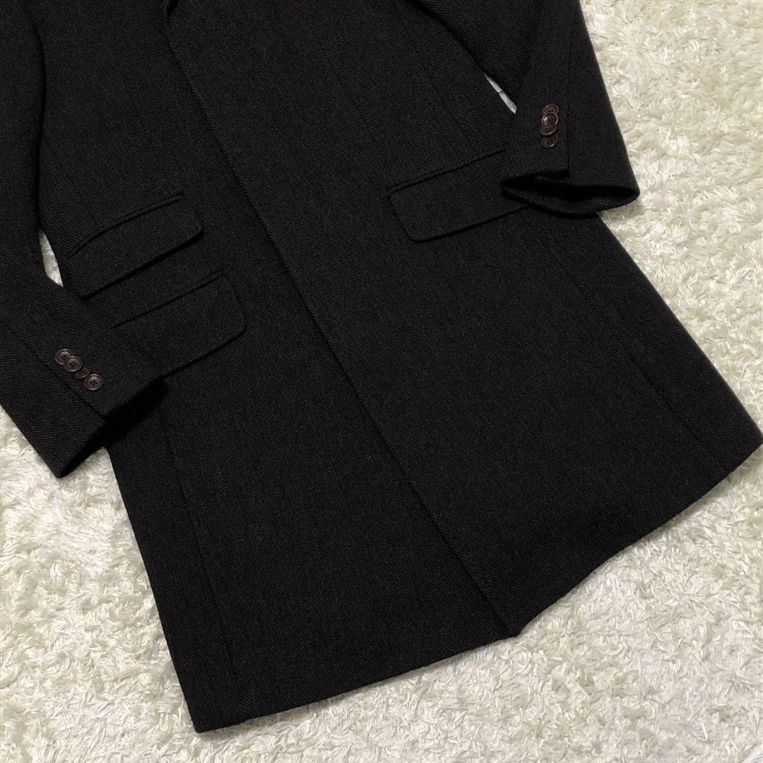 【美品】バナナリパブリック ステンカラーコート チェスターコート M相当 グレー