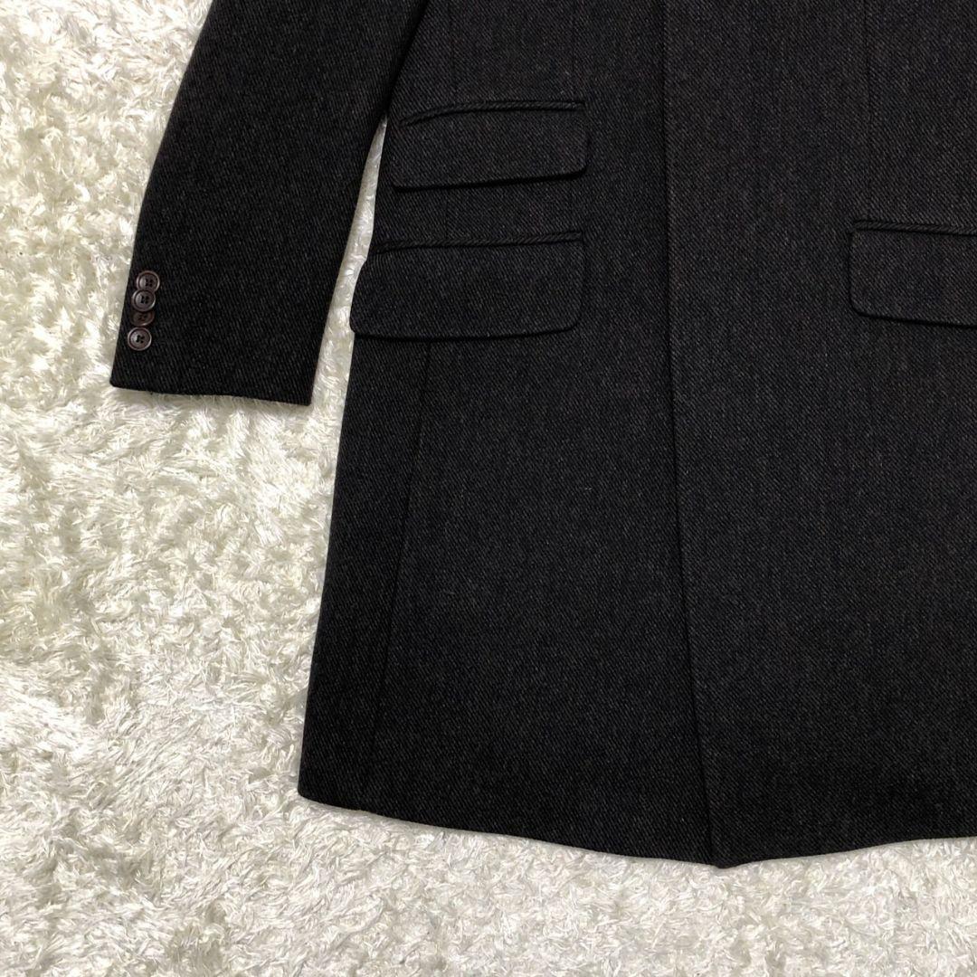 【美品】バナナリパブリック ステンカラーコート チェスターコート M相当 グレー