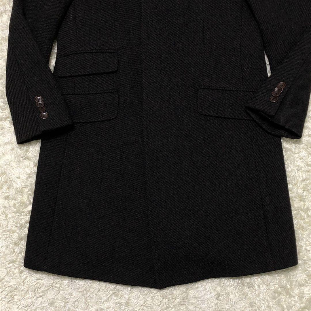 【美品】バナナリパブリック ステンカラーコート チェスターコート M相当 グレー