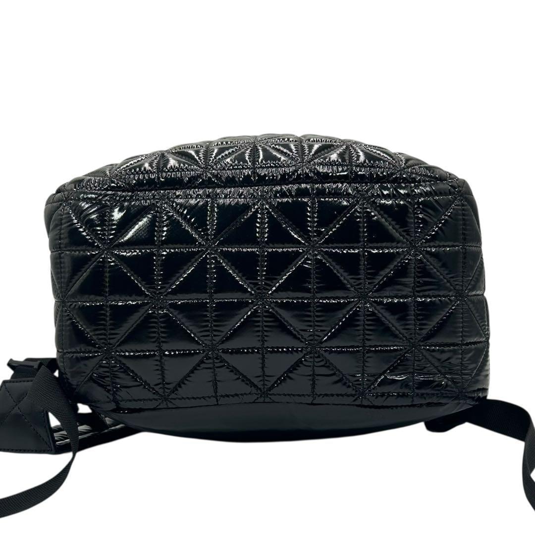 未使用級　ヴィーコレクティブ　リュック　キルティング　ナイロン　ロゴ　A4収納◎