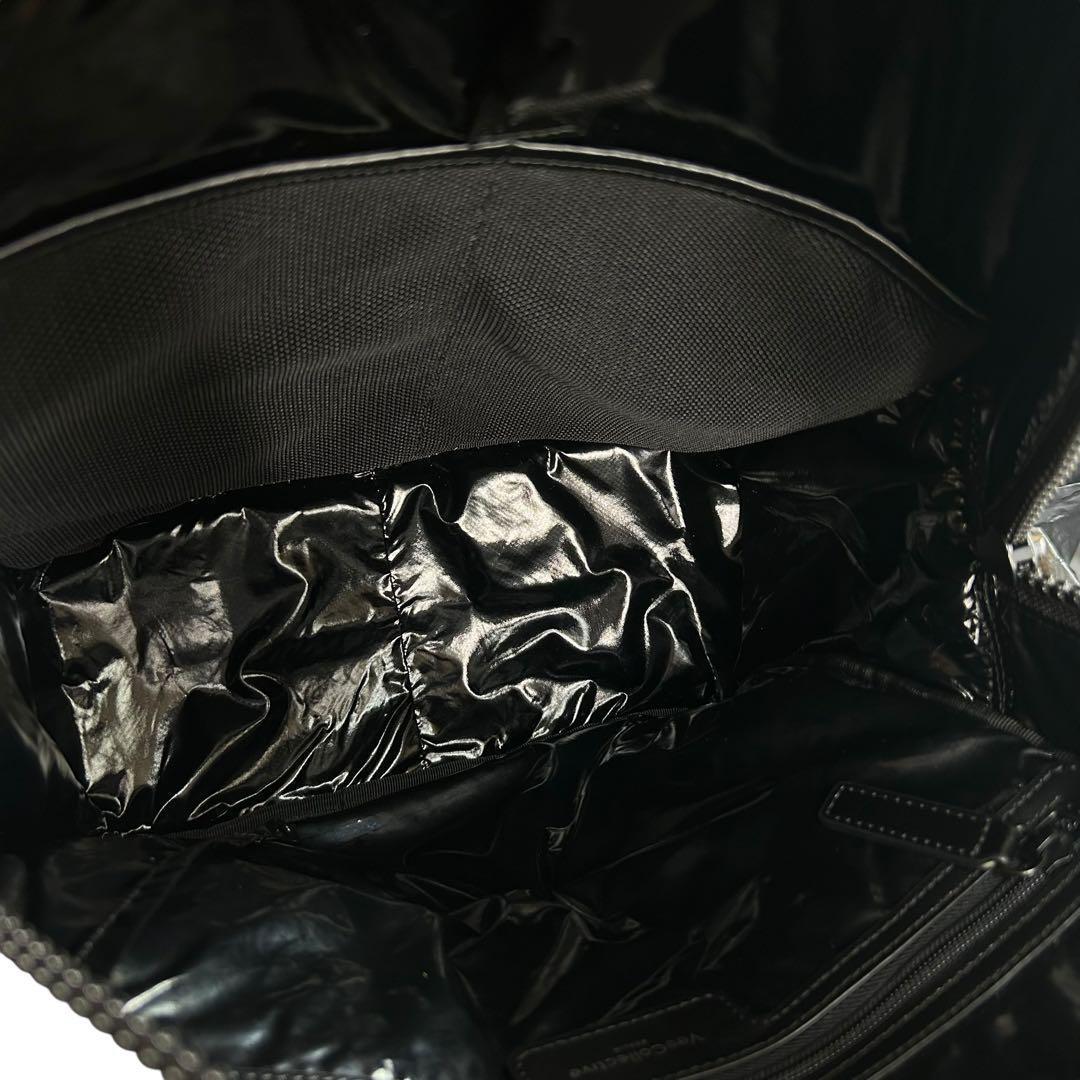 未使用級　ヴィーコレクティブ　リュック　キルティング　ナイロン　ロゴ　A4収納◎