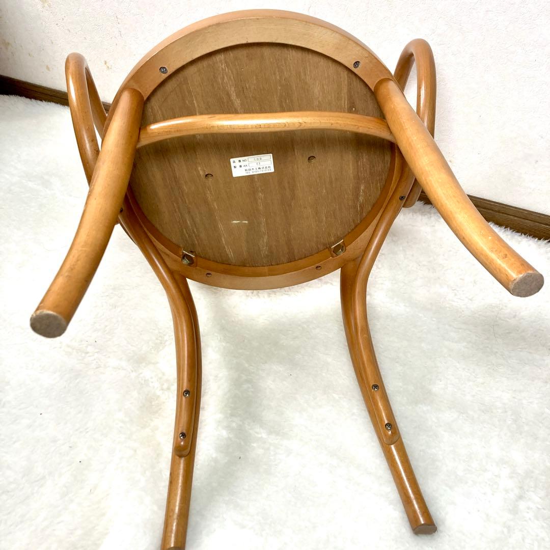 lala 様専用】秋田木工 ダイニングチェア No.508 リビング 曲木材①