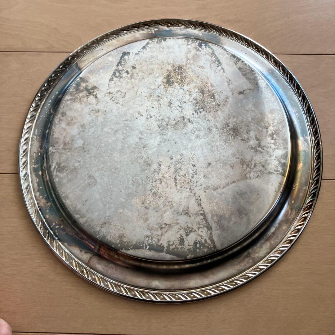 ONEIDA 銀メッキトレイ Made in America