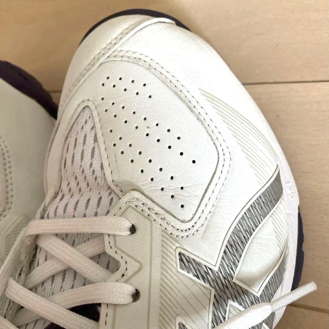 美品asics アシックス テニスシューズ プレステージライト ワイド4 OC