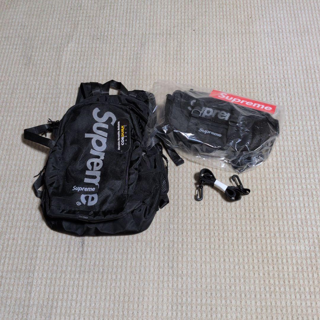 Supreme メッセンジャーバッグ ブラック。おまけ付き。