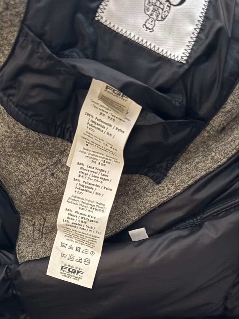 《C.P.Company》シーピーカンパニー ゴーグル付き ダウンジャケット 黒