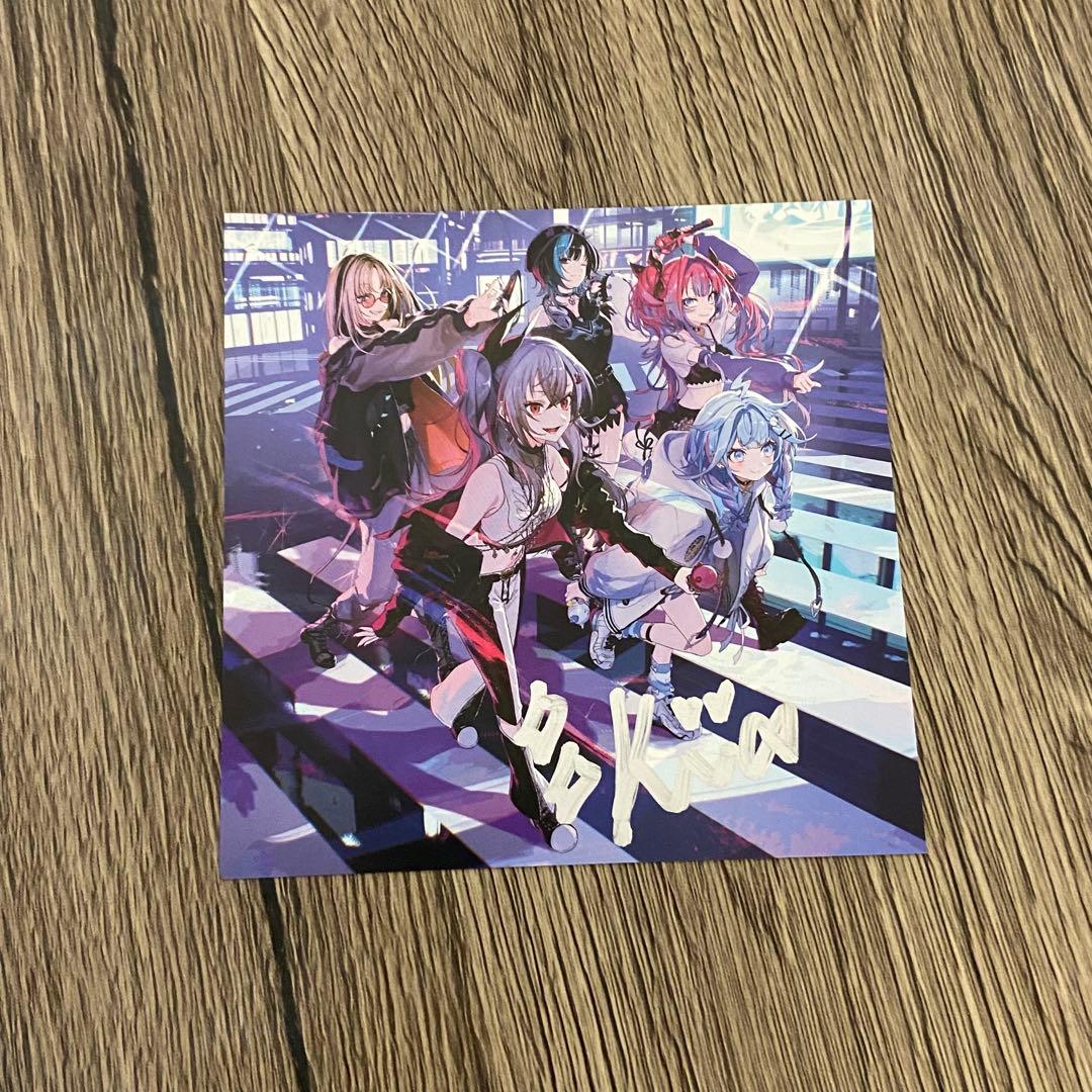 綺々羅々ヴィヴィ FLOW GLOW アルバム EC数量限定盤 直筆サイン - メルカリ