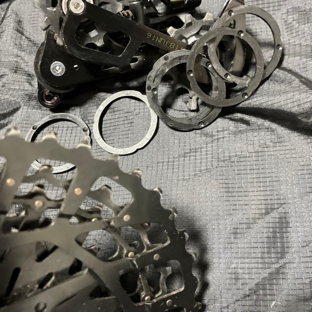 最終です、SRAM Apex 1 1X11S シングル11速コンポーネントセット