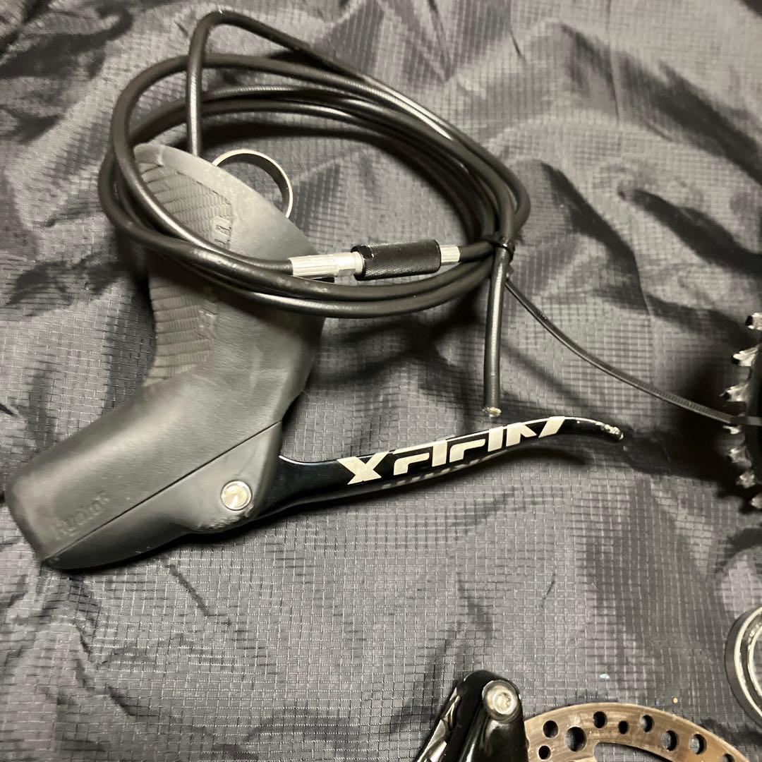 最終です、SRAM Apex 1 1X11S シングル11速コンポーネントセット