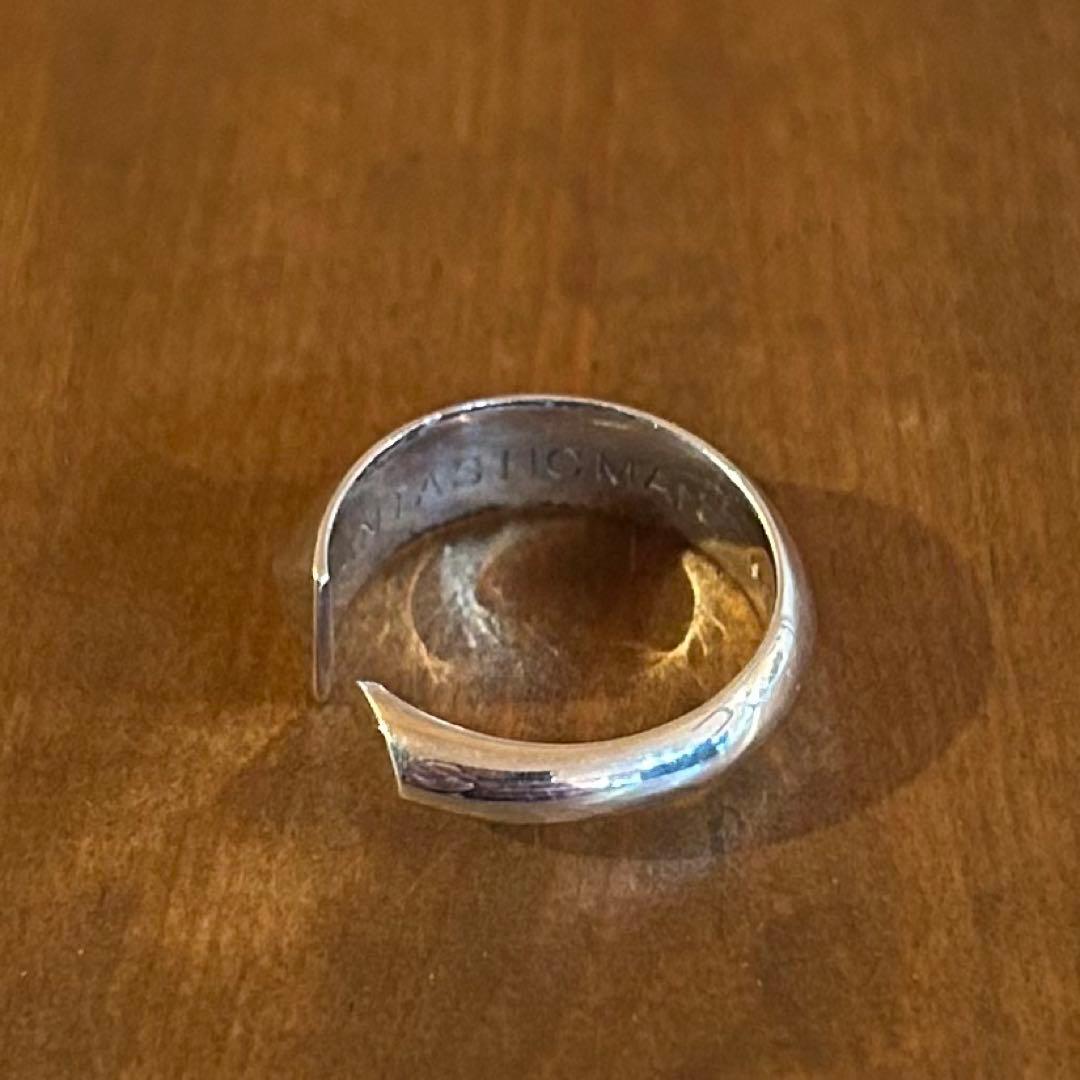 ファンタスティックマン　デザイン　オープン　シルバー　リング　9号