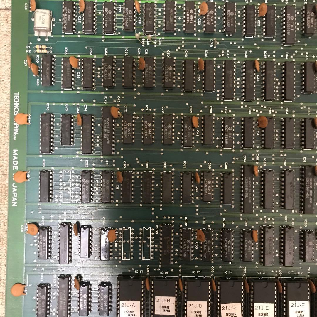 yakin71・ダブルドラゴン　双龍伝　テクノスジャパン 基板 アーケード