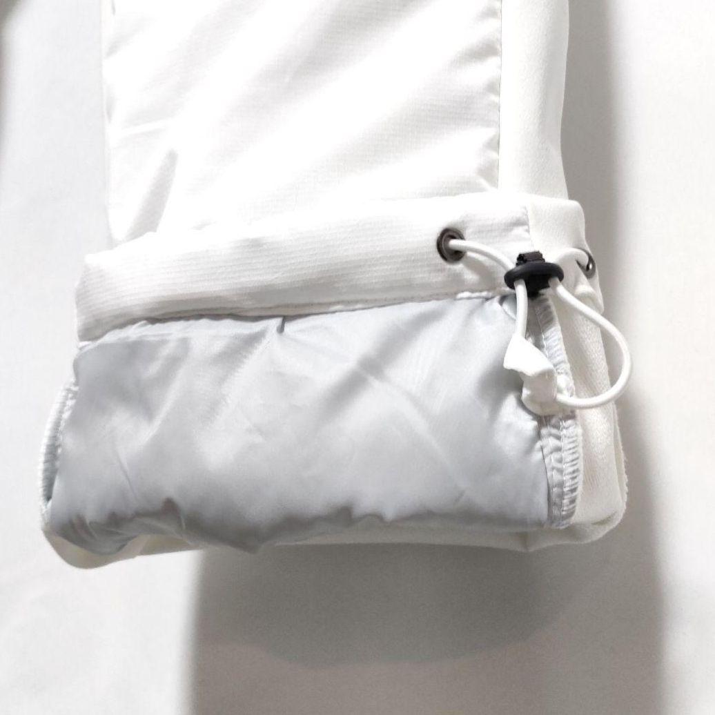 ☆オークリー☆ゴルフ☆キルティング☆防寒シェルパンツ☆ホワイト☆ストレッチ☆