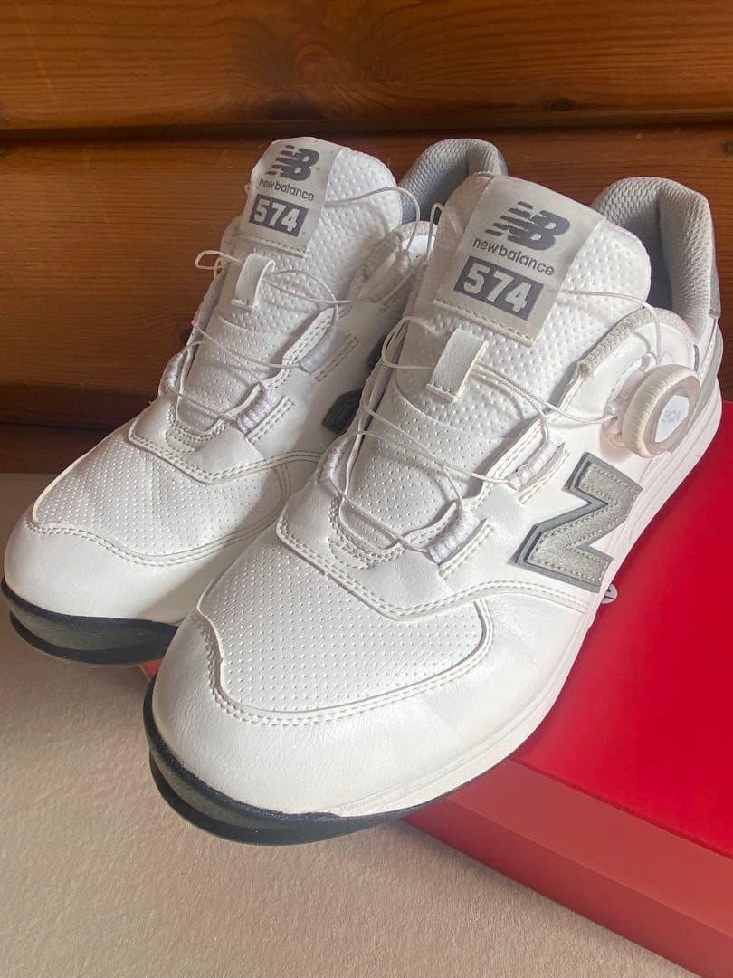 ニューバランス　new balance 574 BOA ボア　ゴルフシューズ26