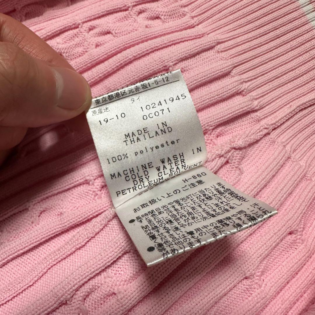 ✨CALLWAY キャロウェイ 長袖 ニットセーター XL ピンク✨