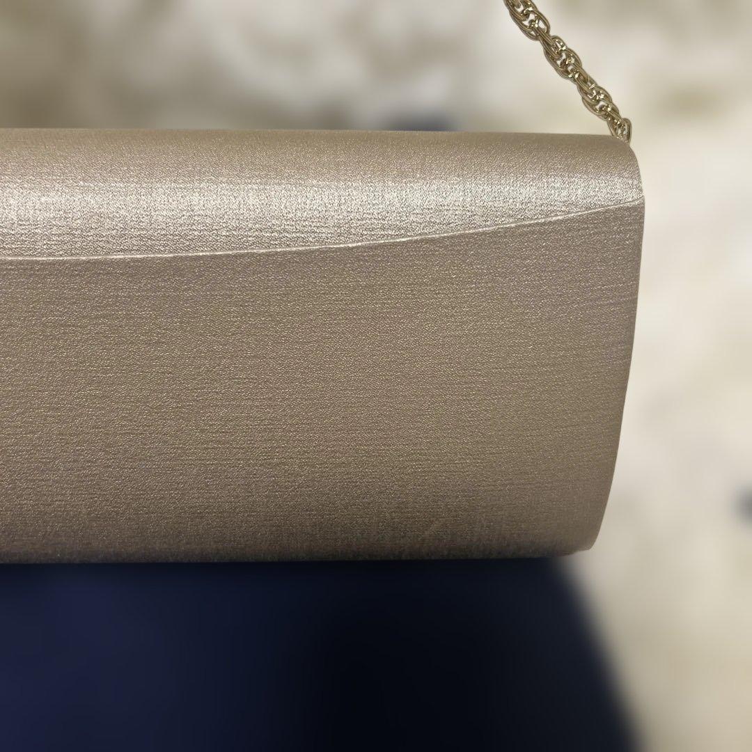 未使用級】現行 岩佐（SHINCA） メロウ サンドベージュ パーティーバッグ