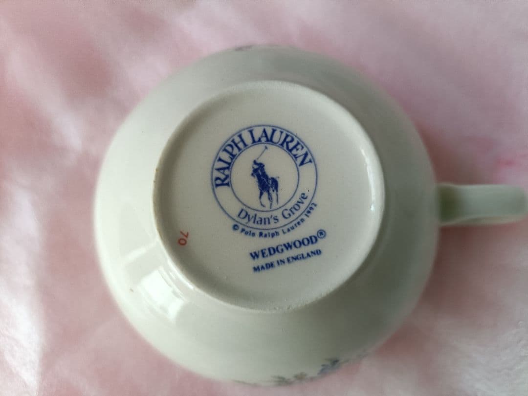 未使用ラルフローレン プレート20㎝2枚 カップ&ソーサーペア セット