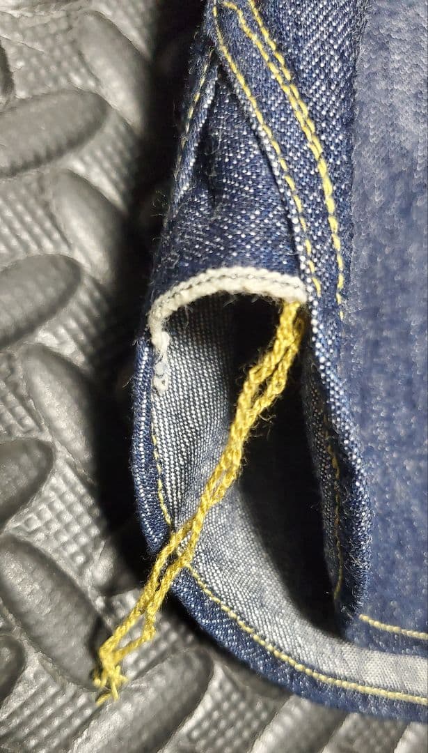 【美品】サムライジーンズ カモメステッチ ウエスタン デニムシャツ