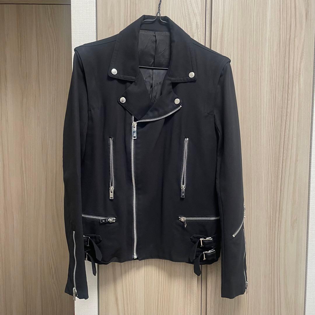 美品】ジョンローレンスサリバン 2WAYコットン ダブル ライダース