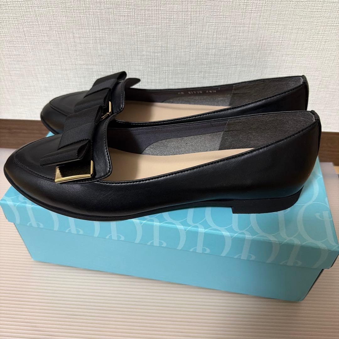 新品　artemis by DIANA グログランリボン ローファー　24.5