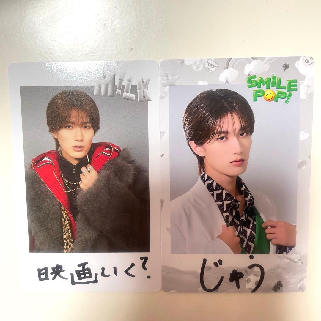 M!LK SMILE POP! チェキ風トレカ 山中柔太朗 セット - メルカリ