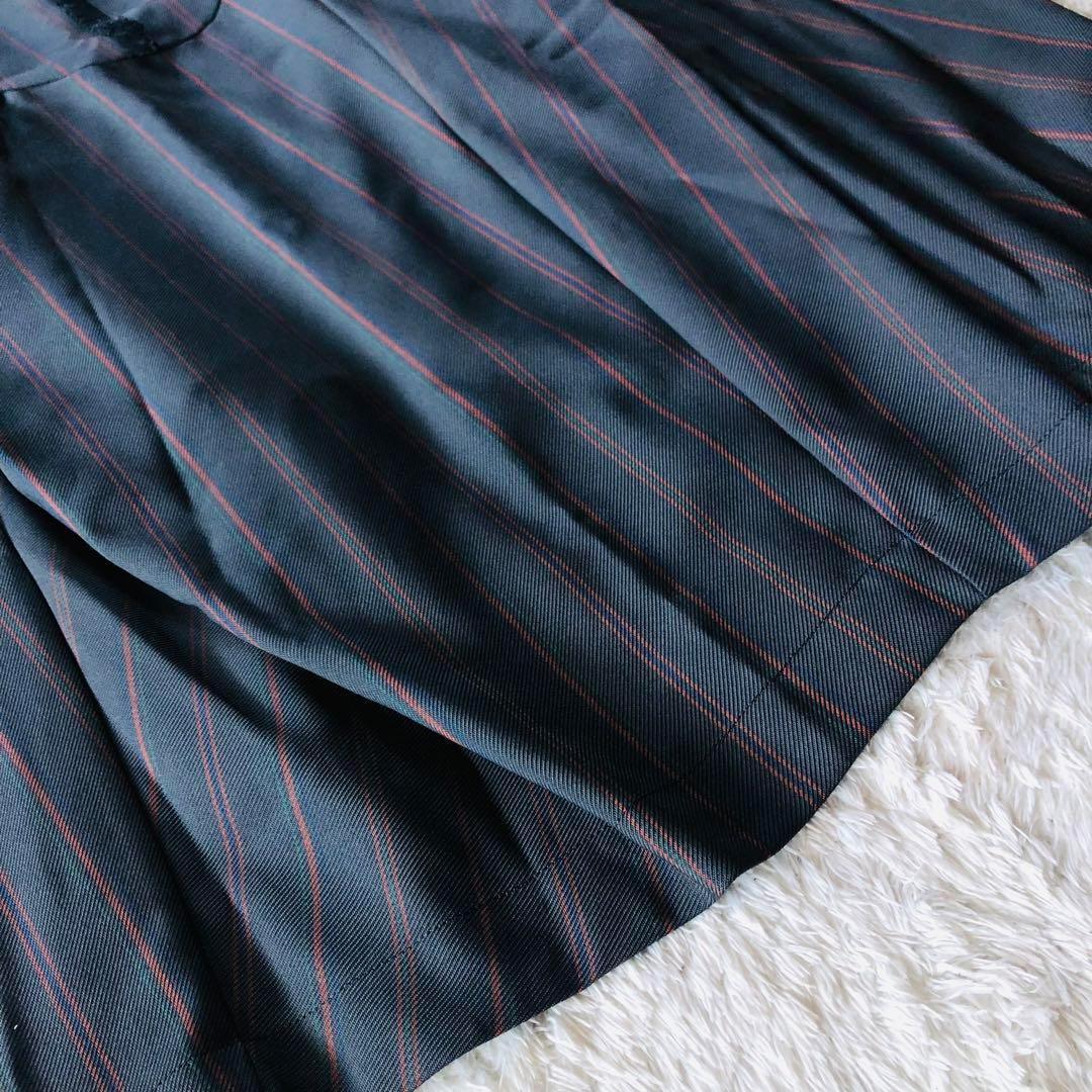 5.2万✨未使用 24年 アンスリード マルチピンストライプタックスカート