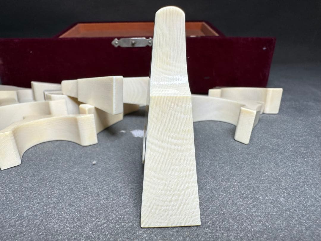 極上　三線　琴柱 筝柱　天然素材 14個セット 和楽器　御琴　和琴