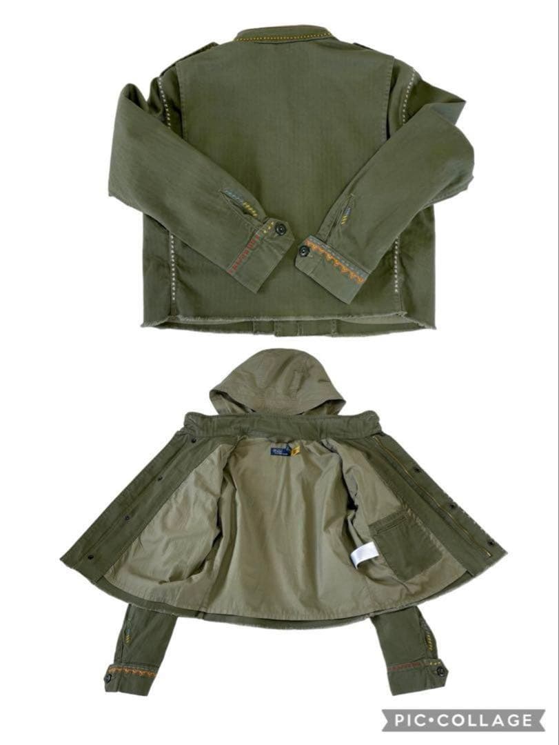 桐谷美玲さん＆佐藤栞里さん着用⭐︎ラルフローレン⭐︎ミリタリージャケット
