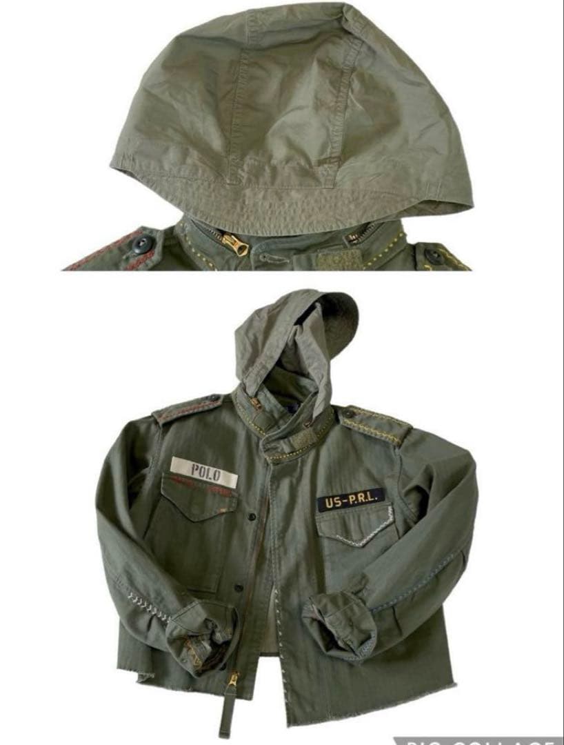 桐谷美玲さん＆佐藤栞里さん着用⭐︎ラルフローレン⭐︎ミリタリージャケット