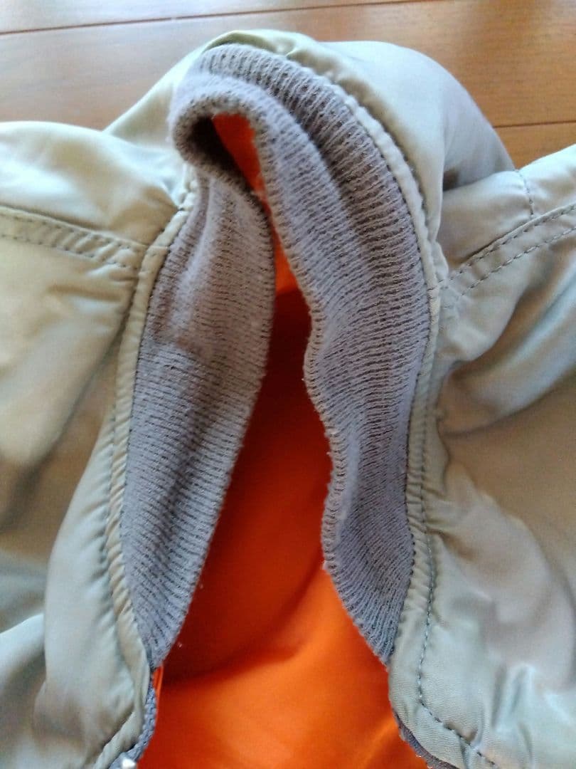 ぱ*な様 80s−90s ALPHA MA-1 IDEALジップ　USA製