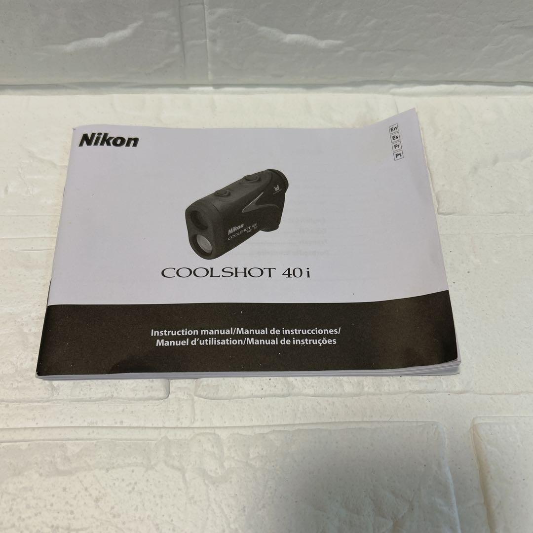 Nikon COOLSHOT 40i ゴルフ用レーザー距離計 ゴルフ距離測定器
