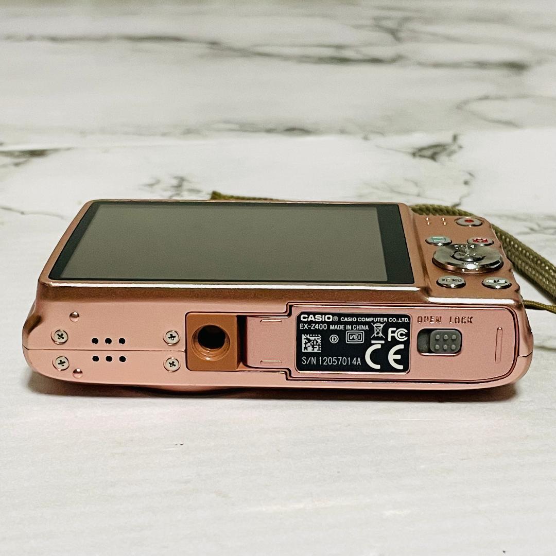 美品】CASIO EXILIM EX-Z400 ピンク 一式セット 新品SD付 - メルカリ