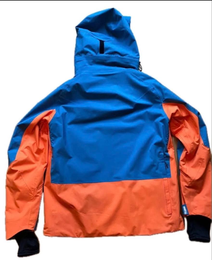 MIZUNO ミズノ スキーウェア XLサイズ上下セット ブルー オレンジ