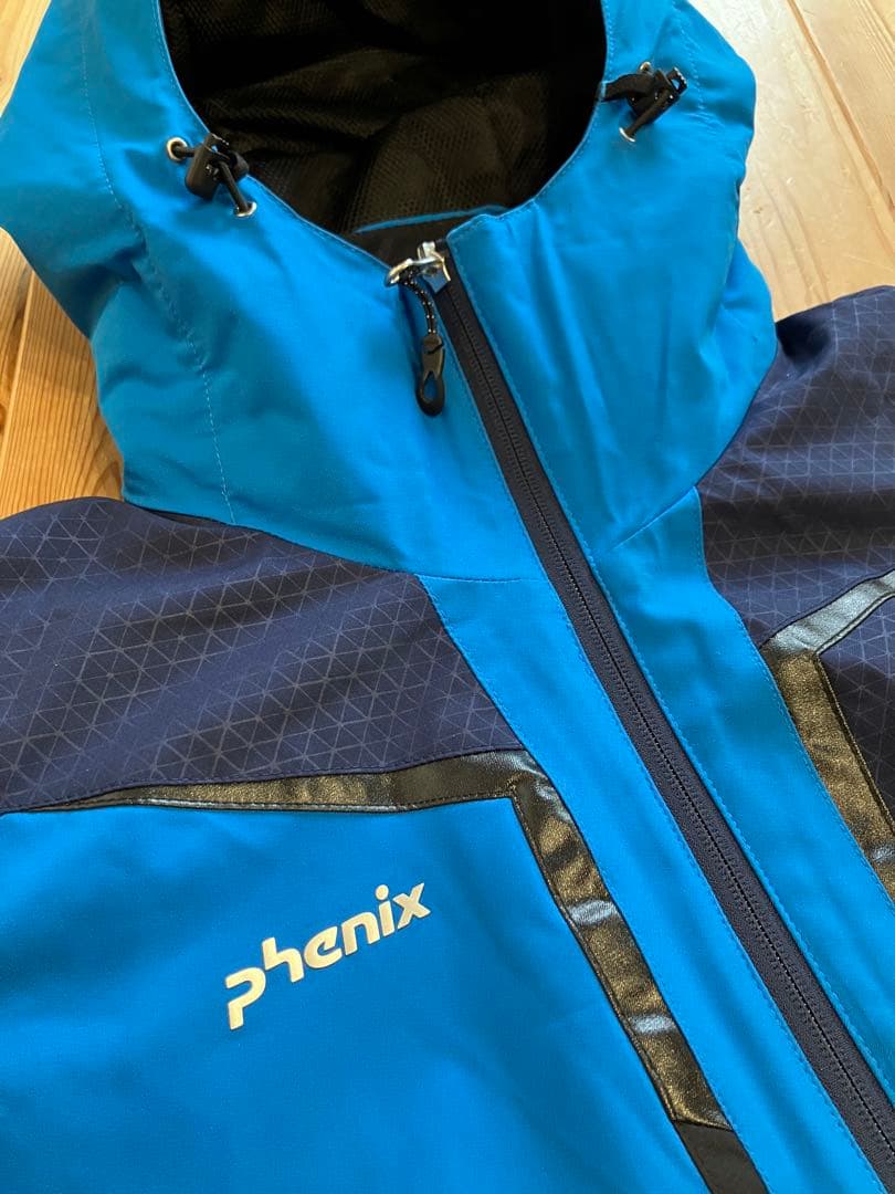 Phenix スキーウェア上下 フード付き ブルー　サイズL