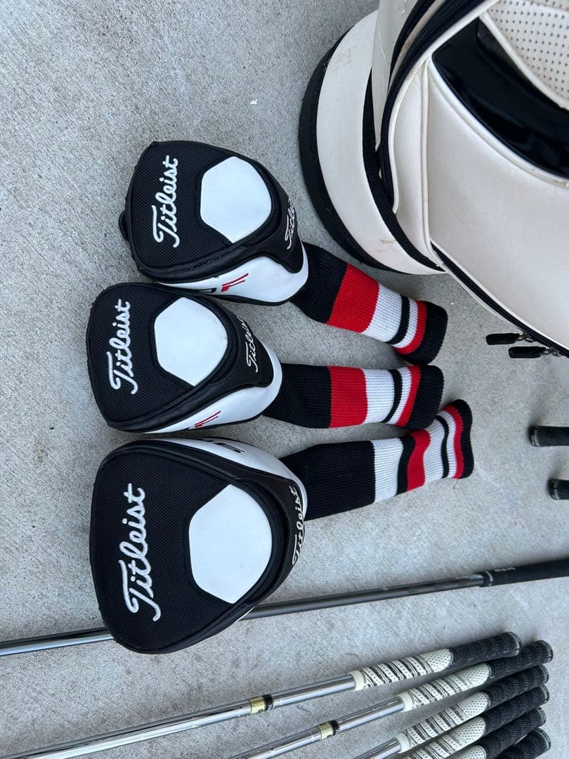 タイトリスト ゴルフクラブセット ケース付き 一式 まとめ