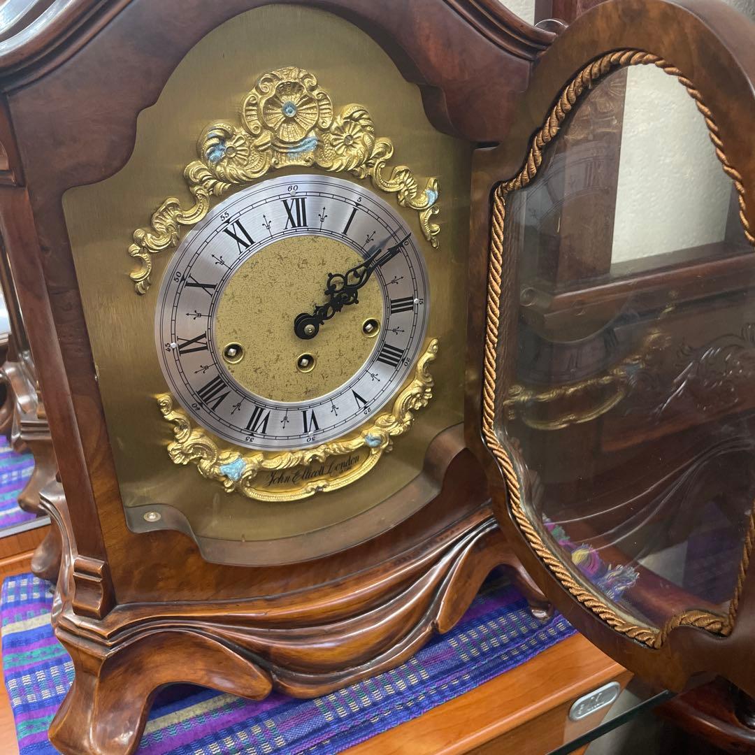 Le ORE/ラオーレ社　イタリア製　アンティーク大型　手巻き　置時計