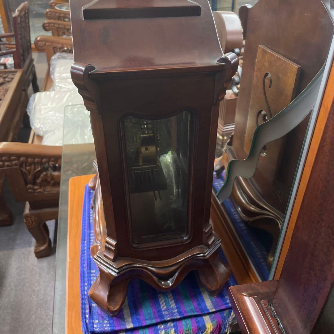 Le ORE/ラオーレ社　イタリア製　アンティーク大型　手巻き　置時計