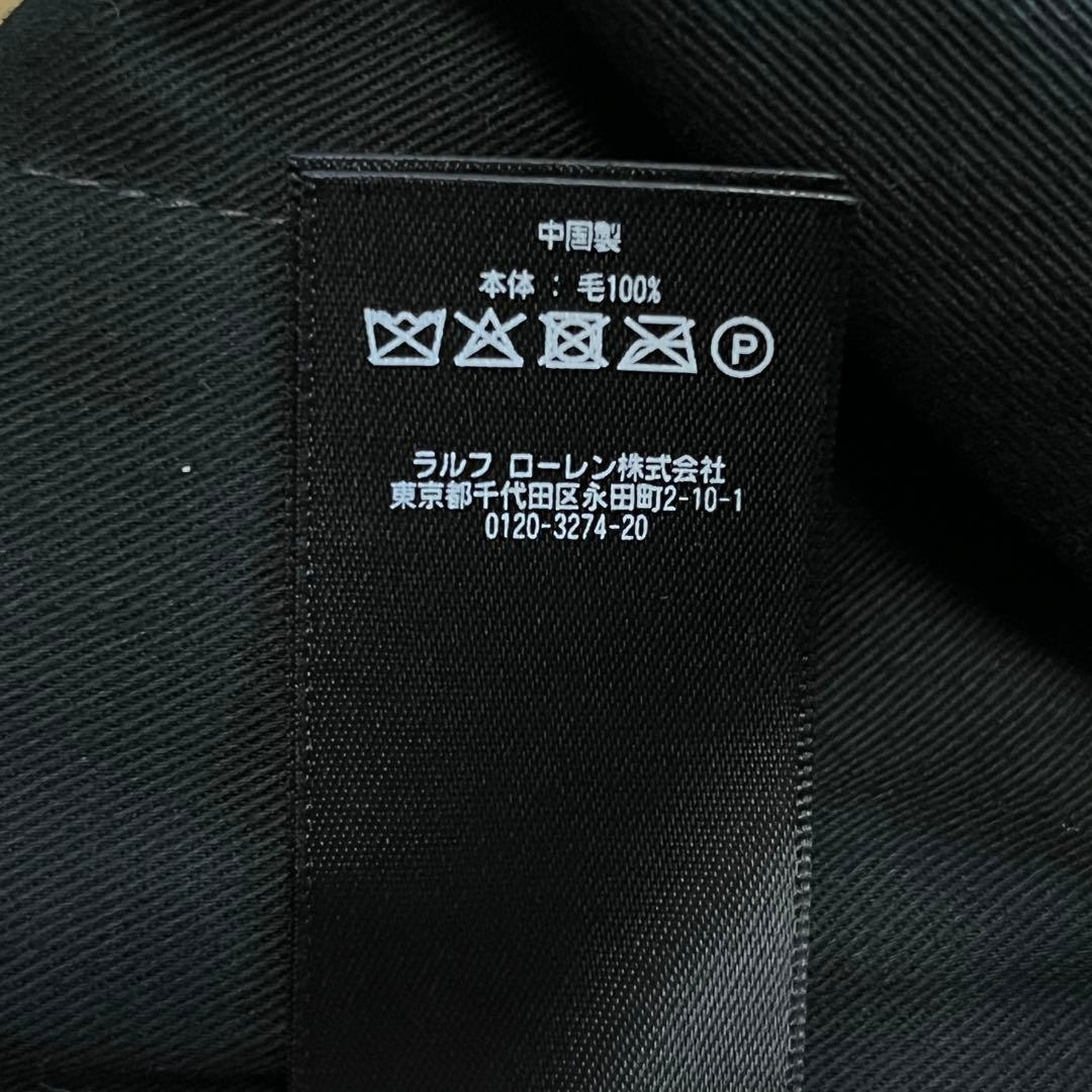 RRL ウールストライプパンツ チャコールグレー レディース W27